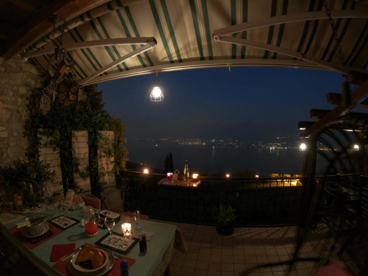 Beb Da Paolo Con Vista Lago Сан-Дзено-ди-Монтанья Экстерьер фото
